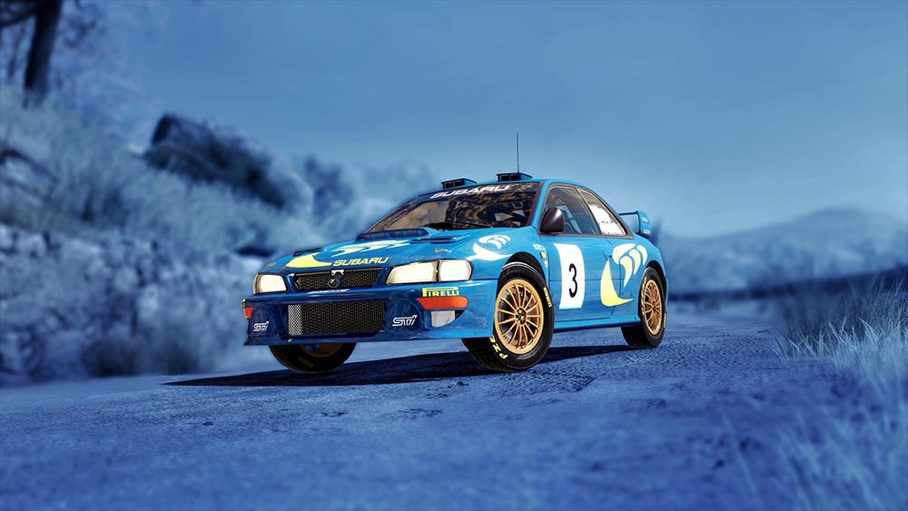 Una delle auto iconiche di WRC 10